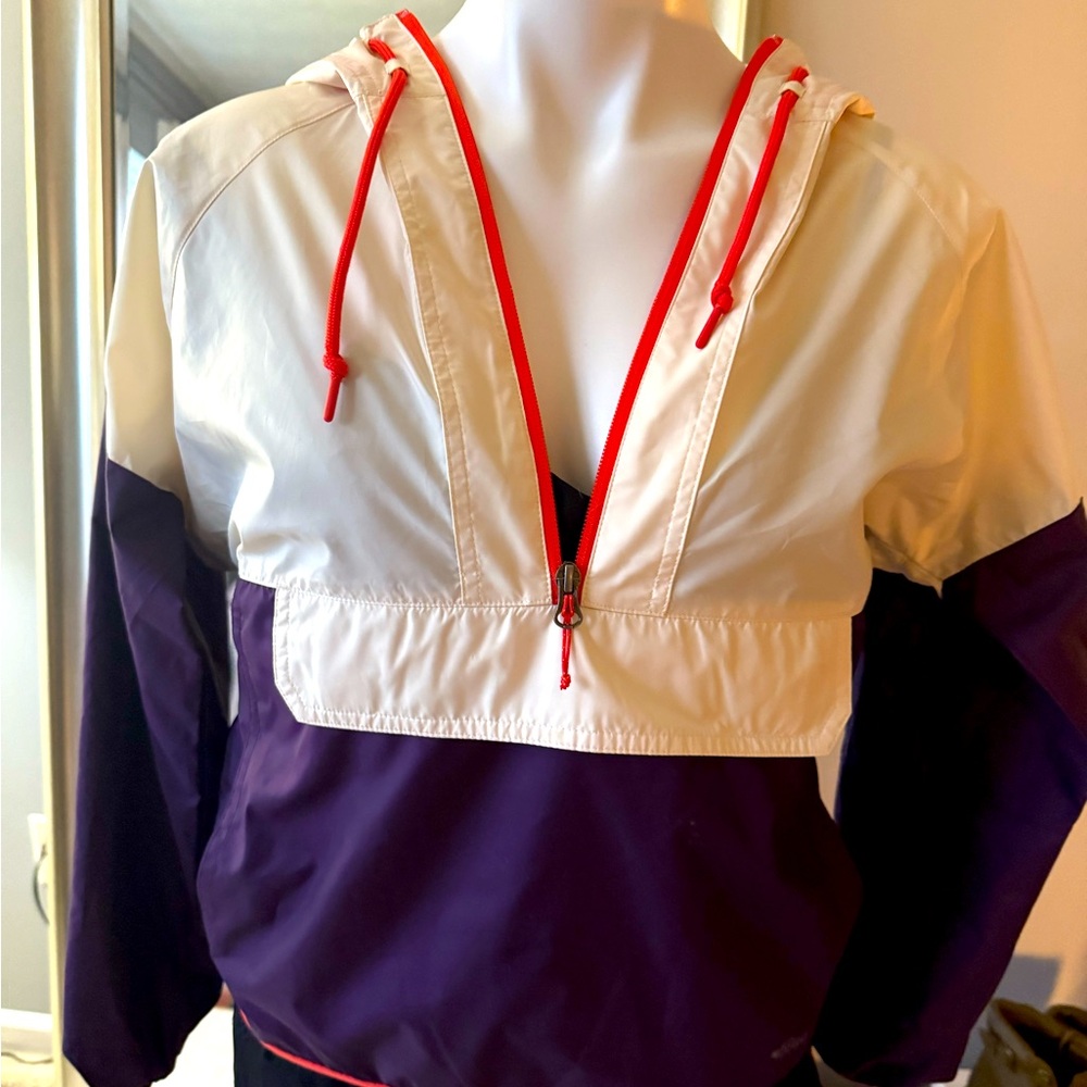 NWOT EDDIE BAUER COLOR BLOCK ANORAK SIZE S